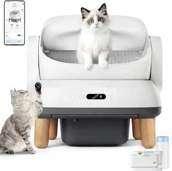 Elektrisches Katzenklo selbstreinigend mit 8…