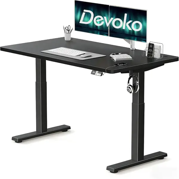 Höhenverstellbarer Schreibtisch 160x80 cm elektrisch…