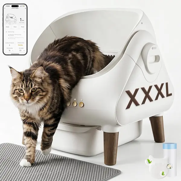 Selbstreinigende Katzentoilette intelligente…