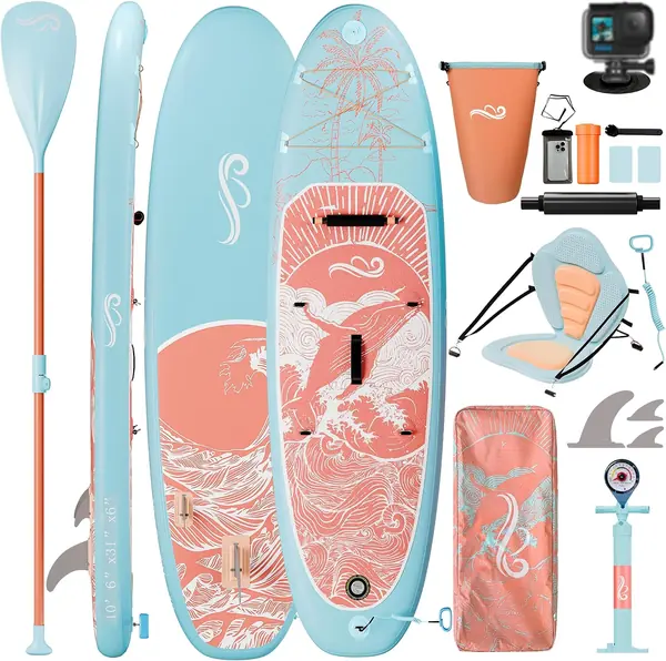 Stand Up Paddling Board Aufblasbar, mit Sitz und…
